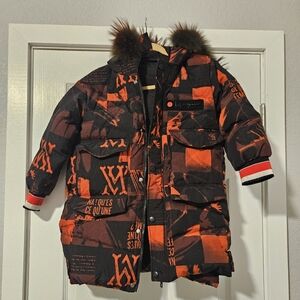 Character kids coat. All imperfections pictured.